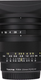 Tokina Firin 20mm f/2.0 Sony FE MF