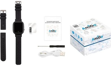 AmiGo GO004 Splashproof Camera+LED Black