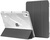 Comma Joy PU Case with Pen Holder for iPad Air 6 13" 2024 / Pro 12.9" (2018-2022) Grey
