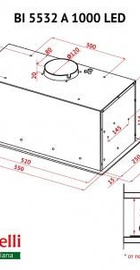 Perfelli BI 5532 A 1000 BL LED