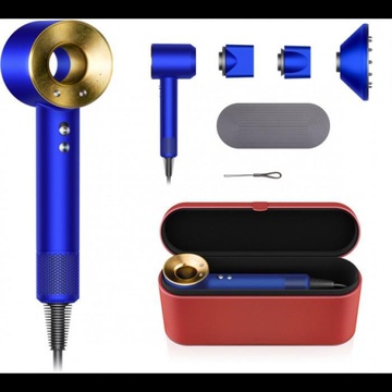 Dyson HD07 Supersonic Blue/Gold (389910-01)