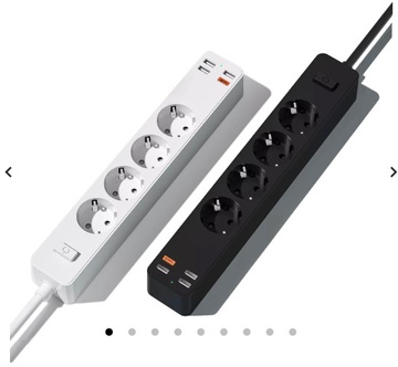 WIWU Smart Power Strip 4x220V+3xUSB+USB-C 20W EU Plug