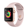 Apple Watch 42mm Series 3 GPS Gold Aluminium Case with Pink Sand Sport Band (MQL22)