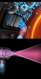 Dyson Supersonic HD16 Nural Hair Dryer Straight+Wavy Amber Silk (143644-01)