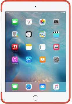 Apple iPad mini 4 Silicone Case Orange (MLD42)