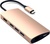 Satechi Aluminum Type-C Multi-Port Adapter 4K with Ethernet V2 Gold (ST-TCMA2G)