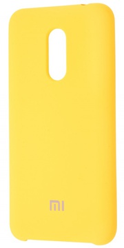 Xiaomi Silicone Cover Yellow for Redmi 5 Plus