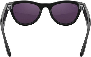 Ray-Ban Meta Skyler Shiny Black/Amethyst Transitions (RW4010 601/CH 52-20)