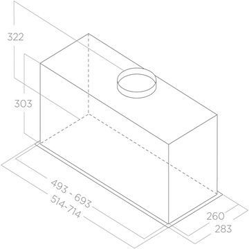 Elica LANE SENSOR IX/A/72