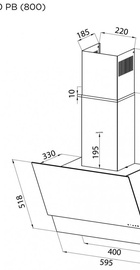 Pyramida ASH 60 PB (800) GIV