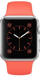 Apple Watch Sport 38mm Silver Aluminum Case with Apricot Sport Band (MMF12)