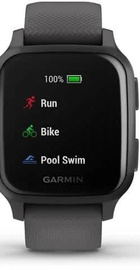 Garmin Venu SQ Slate with Gray Band (010-02427-10)