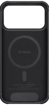 Pitaka Aramid ProGuard Case for iPhone 17 Pro Max 600D Black/Grey [Twill] (KI1701MGPM)