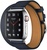 Apple Watch Hermes Series 4 GPS + Cellular 40mm Stainless Steel Case with Bleu Indigo Swift Leather Double Tour (MU6Q2)