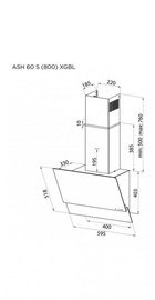 Pyramida ASH 60 S (800) XGBL