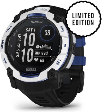 Garmin Instinct 3 50mm Solar Whitestone with Black Band (010-02935-03)