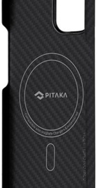 Pitaka MagEZ Case 2 for iPhone 13 Black/Grey Twill (KI1301M)