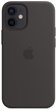 Apple iPhone 12 mini Silicone Case with MagSafe Black (MHKX3) (high copy)