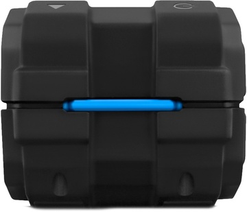 Braven BRV-X Portable Wireless Black with Cyan Relief and Black Grill