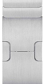 Apple Link Bracelet Silver for Watch 42mm/44mm/45mm/46mm/49mm (MUHL2)