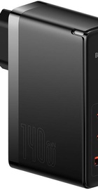 Baseus GaN5 Pro Fast Charger 2C+U 140W Black w/Type-C to Type-C cable (CCGP100201)