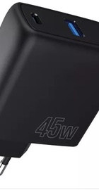 Proove Silicone Power 45W (Type-C + USB) Black