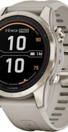 Garmin Fenix 7S Pro Sapphire Solar Soft Gold w. Light Sand Band (010-02776-14/15)