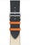 Apple Watch Hermes Series 4 GPS + Cellular 44mm Stainless Steel Case with Indigo/Craie/Orange Swift Leather Single Tour (MU6X2)