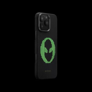 Pitaka Tactile Woven Case Aries Alien for iPhone 16 Pro Max (KI1601ALP)