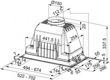 Franke INCA PLUS FBI 705 PLUS (305.0599.544)