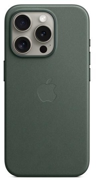 Apple iPhone 15 Pro FineWoven Case with MagSafe Evergreen (MT4U3) (high copy)