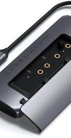 Satechi USB-C Hybrid Multiport Adapter Space Gray (ST-UCHSEM)