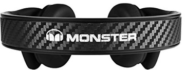 Monster DNA On-Ear Carbon Fiber on Black