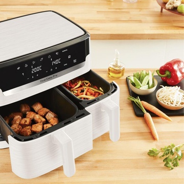 Tefal Dual Easy Fry Essential White EY901AE0
