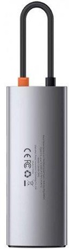Baseus Metal Gleam Series 6-in-1 Multifunctional Type-C HUB  (3xUSB3.0 + 4KHD + RJ45 + Type-C) (CAHUB-CW0G)