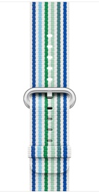 Apple Watch 42mm/44mm/45mm/46mm/49mm Woven Nylon Blue Stripe (MRHG2)