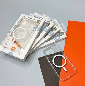 Unique MagSafe Case for iPhone 15 Clear