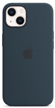 Apple iPhone 13 Silicone Case with MagSafe Abyss Blue (MM293)