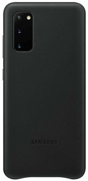 Samsung G980 Galaxy S20 Leather Cover Black (EF-VG980LBEG)