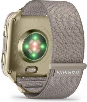 Garmin Venu X1 Soft Gold Titanium and French Grey Nylon (010-02980-33)