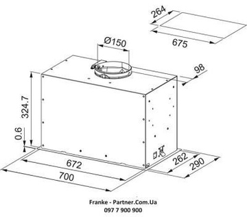 Franke Box Flush EVO FBFE BK MATT A70 (305.0665.365)