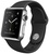 Apple Watch 38mm Stainless Steel Case with Black Sport Band (MJ2Y2)
