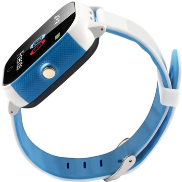 Lemfo DF50 Ellipse Aqua с GPS трекером (Бело-голубой)