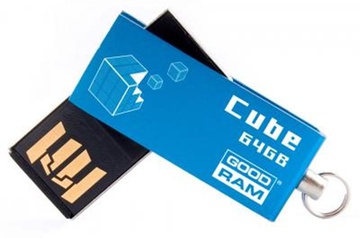 GOODRAM 64 GB Cube Blue PD64GH2GRCUBR9