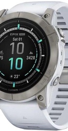 Garmin Epix Pro Gen 2 Sapphire 51mm Titanium w. Whitestone Band (010-02804-10/11)
