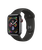 Apple Watch Series 4 GPS + Cellular 44mm Space Black Stainless Steel Case with Black Sport Band (MTV52, MTX22)