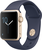 Apple Watch 38mm Series 1 Gold Aluminum Case with Midnight Blue Sport Band (MQ102)