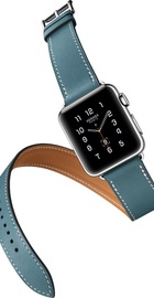 Apple Watch Hermes Double Tour 38mm with Bleu Jean Leather Band