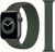 Apple Silicone Solo Loop for Apple Watch 38mm/40mm/41mm/42mm Green Size S (high copy)