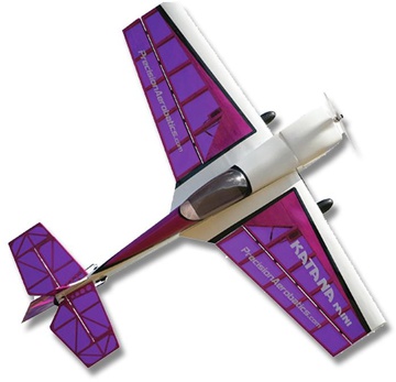Precision Aerobatics Katana Mini 3D KIT (PA-KM-PURPLE)